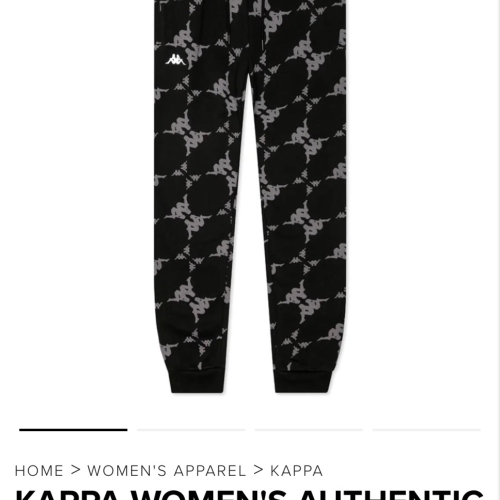 NWT!! Kappa Elosia sweatpants size large - Picture 2 of 9